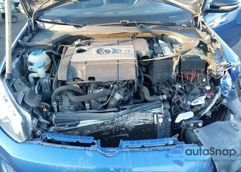 2012 Volkswagen Golf R 2-Door из США, поврежденный, VIN WVWRF7AJ9CW337337